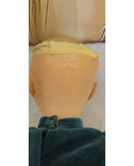 Grande poupée ancienne Global Dolls – celluloïd – 62 cm – yeux dormeurs – vers 1960 –