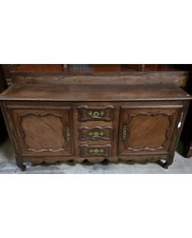 Le village de 58 brocanteurs - Buffet Lorrain en enfilade époque Louis XV en chene
