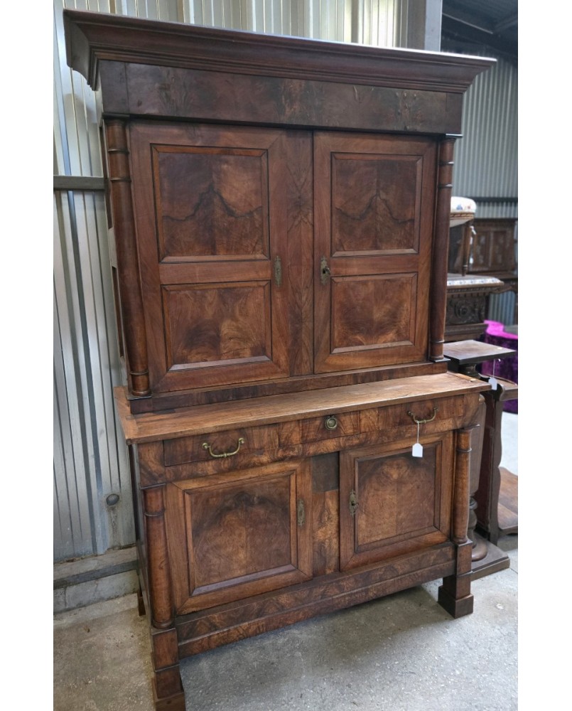 Le village de 58 brocanteurs - Grande bibliothéque claustra style Art Déco forme atypique