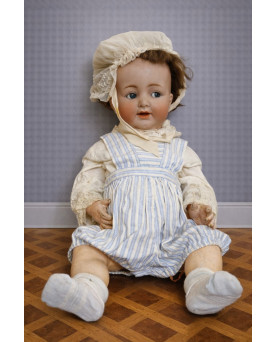 Poupée ancienne tête porcelaine – KR / Simon & Halbig – n°126 – Allemagne – circa 1910 / 1920