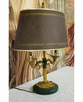 Le village de 58 brocanteurs - Lampe bouillotte / lampe de bureau style Empire
