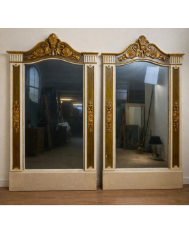 copy of Secretaire ancien marqueté style Louis XV – plateau marbre