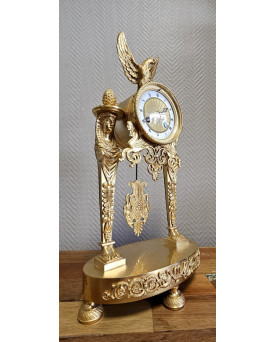 Le village de 58 brocanteurs - Buffet époque Empire en noyer
