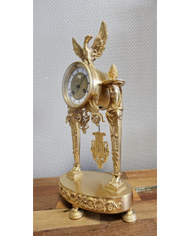 Le village de 58 brocanteurs - Buffet époque Empire en noyer