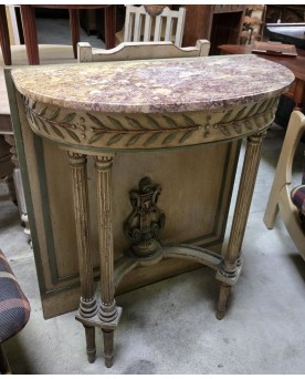Le village de 58 brocanteurs -Console de boiserie de style Louis XVI époque XIXeme
