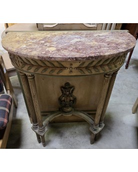 Le village de 58 brocanteurs -Console de boiserie de style Louis XVI époque XIXeme