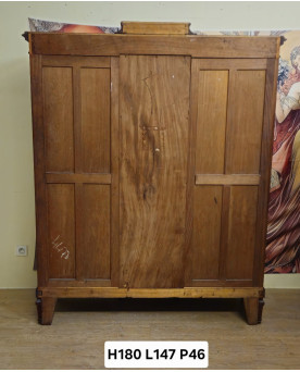 Le village de 58 brocanteurs - Buffet époque Empire en noyer