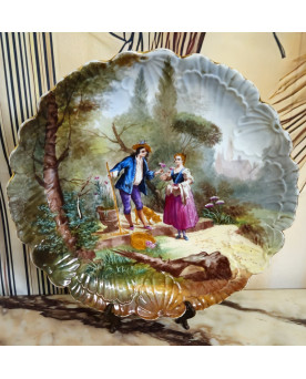 Le village de 58 brocanteurs - Buffet époque Empire en noyer