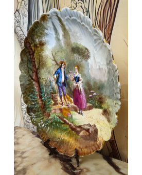 Le village de 58 brocanteurs - Buffet époque Empire en noyer