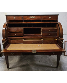 Le village de 58 brocanteurs - Buffet époque Empire en noyer