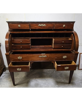 Le village de 58 brocanteurs - Buffet époque Empire en noyer