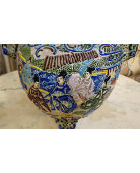 Le village de 58 brocanteurs - Buffet époque Empire en noyer