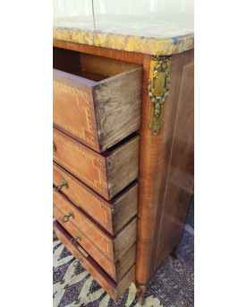 Le village de 58 brocanteurs - Buffet époque Empire en noyer