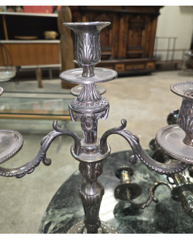 Le village de 58 brocanteurs - Buffet époque Empire en noyer