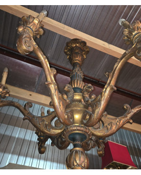 Le village de 58 brocanteurs - Buffet époque Empire en noyer