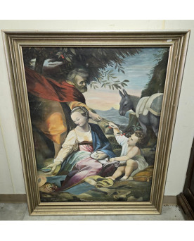 Le village de 58 brocanteurs - Buffet époque Empire en noyer