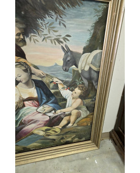 Le village de 58 brocanteurs - Buffet époque Empire en noyer