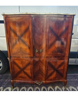 Le village de 58 brocanteurs - Buffet époque Empire en noyer