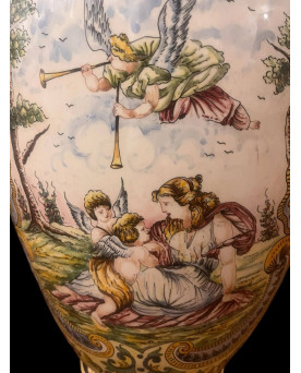 Le village de 58 brocanteurs - Buffet époque Empire en noyer