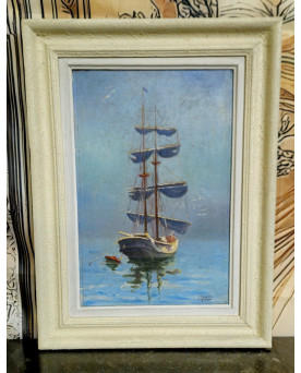 Le village de 58 brocanteurs - Buffet époque Empire en noyer