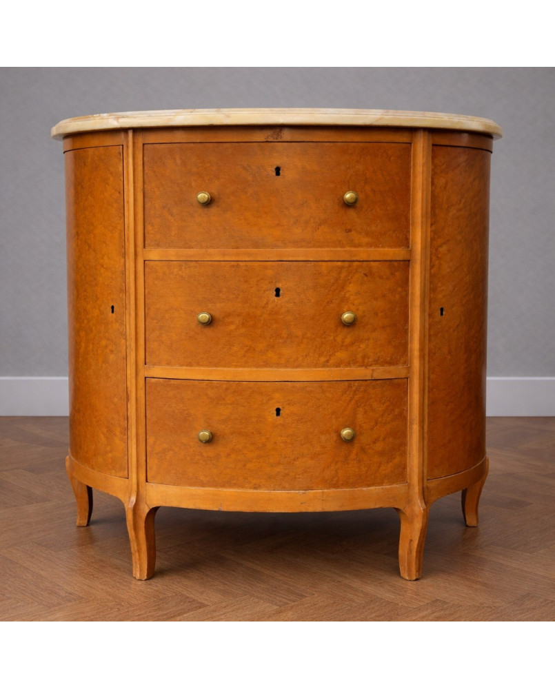 Le village de 58 brocanteurs - Buffet époque Empire en noyer