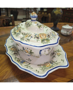 Le village de 58 brocanteurs - Buffet époque Empire en noyer