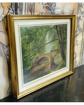 Le village de 58 brocanteurs - Buffet époque Empire en noyer