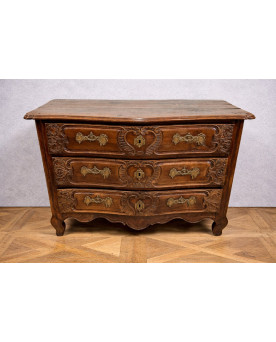 Le village de 58 brocanteurs - Buffet époque Empire en noyer
