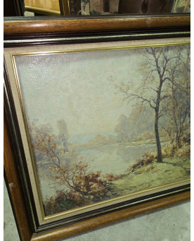 Le village de 58 brocanteurs - Buffet époque Empire en noyer
