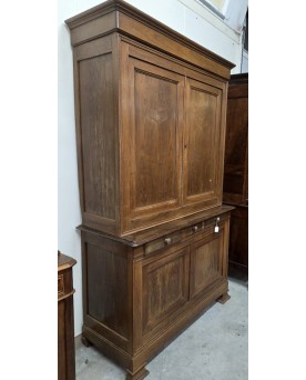 Le village de 58 brocanteurs - D'après Riesener : Secrétaire de style louis XVI en marqueterie