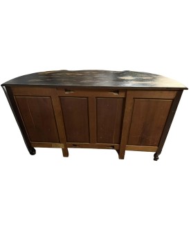 Le village de 58 brocanteurs - Buffet en enfilade en bois laqué et bois teinté style louis XV