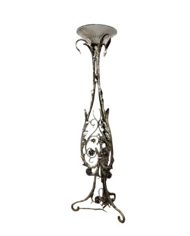 Le village de 58 brocanteurs - Trés grande Jardinière en athénienne époque Art Nouveau