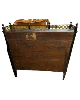 Le village de 58 brocanteurs - Important Bureau a Cylindre époque Louis XVI en marquéterie