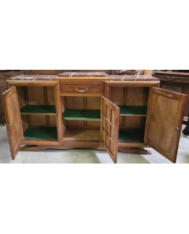 Le village de 58 brocanteurs -  Buffet enfilade époque Art Déco en noyer