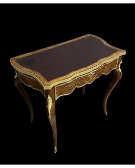 Le village de 58 brocanteurs - D'après Riesener : Secrétaire de style louis XVI en marqueterie