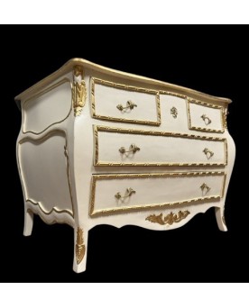 Le village de 58 brocanteurs - Commode galbée style louis XV