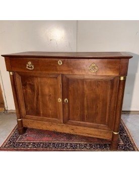 Le village de 58 brocanteurs - Buffet époque Empire en noyer