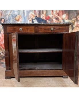 Le village de 58 brocanteurs - Buffet époque Restauration En Acajou