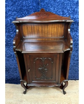 Le village de 58 brocanteurs - Meuble D’apparat En Acajou époque Napoléon III Vers 1880