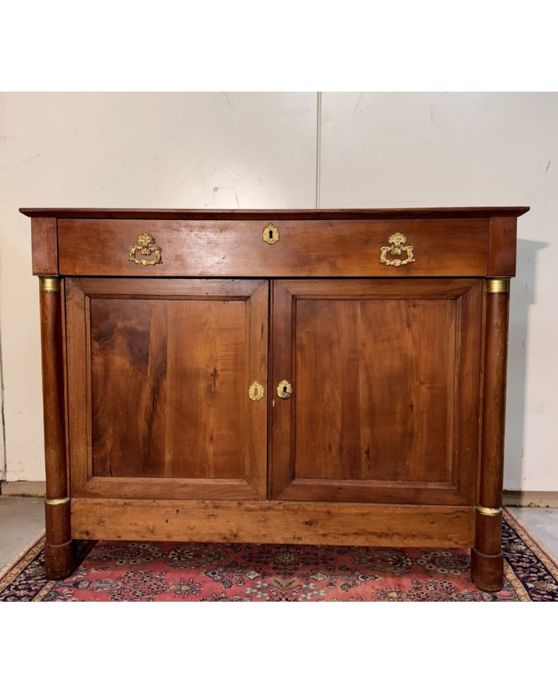 Le village de 58 brocanteurs - Buffet époque Empire en noyer