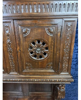 Le village de 58 brocanteurs - D'après Riesener : Secrétaire de style louis XVI en marqueterie