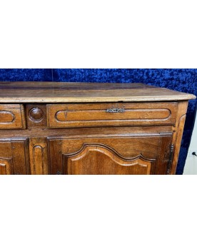 Le village de 58 brocanteurs - D'après Riesener : Secrétaire de style louis XVI en marqueterie