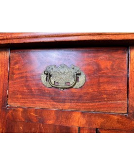 Le village de 58 brocanteurs - Asie Début XXème : Buffet En Enfilade En Bois Exotique Laqué