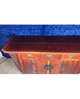 Le village de 58 brocanteurs - D'après Riesener : Secrétaire de style louis XVI en marqueterie