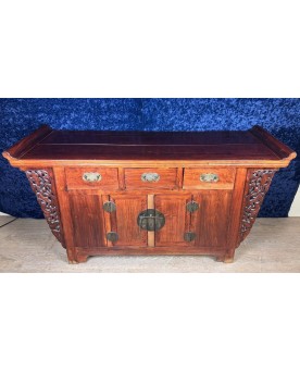 Le village de 58 brocanteurs - D'après Riesener : Secrétaire de style louis XVI en marqueterie