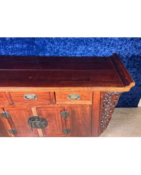 Le village de 58 brocanteurs - D'après Riesener : Secrétaire de style louis XVI en marqueterie