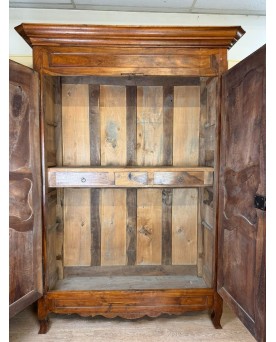 Le village de 58 brocanteurs -  Secrétaire époque Empire en noyer