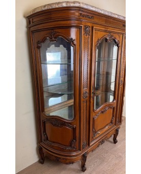 Le village de 58 brocanteurs -  Secrétaire époque Empire en noyer