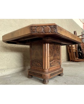 Le village de 58 brocanteurs -  Secrétaire époque Empire en noyer