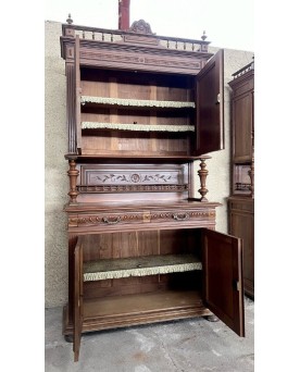 Le village de 58 brocanteurs -  Secrétaire époque Empire en noyer